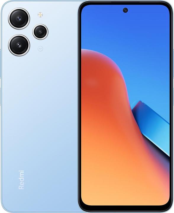 Image du produit Xiaomi Redmi 12 (128 Go, Bleu ciel, Midnight Black, 6.79", Double SIM hybride, 4G)