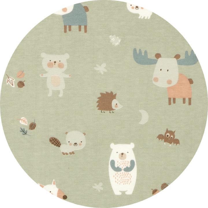 Produktbild Alvi Baby-Sommerschlafsack Molton Baby Forest 110 cm (110 cm, 0.5 TOG, Sommer)