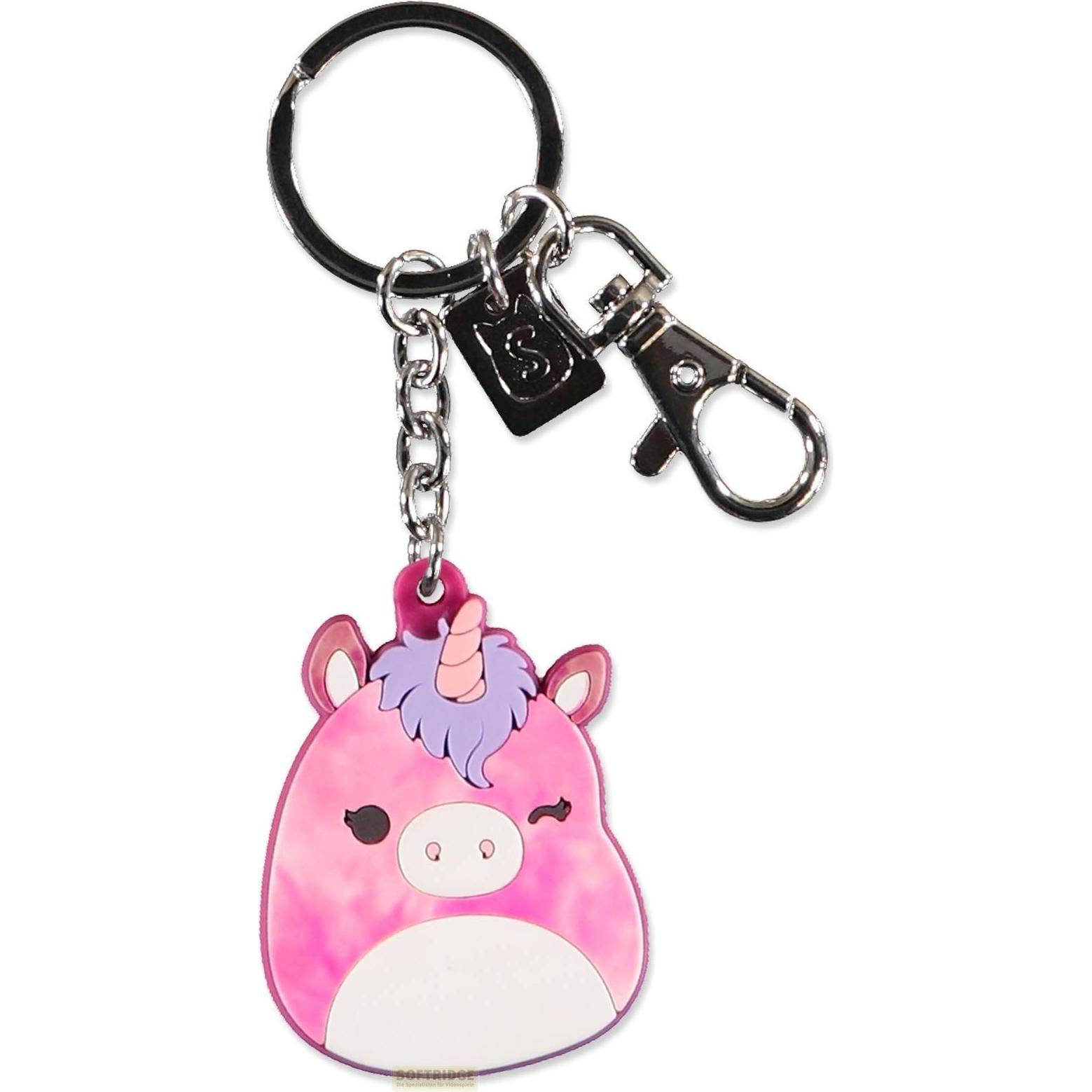 Difuzed, Herren, Schlüsselanhänger, Squishmallows - Lola Rubber Keychain, Mehrfarbig