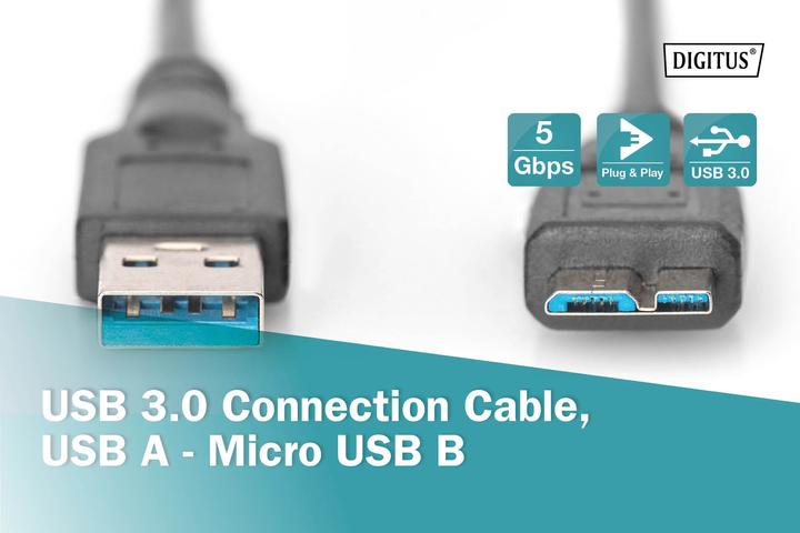 Productafbeelding Digitus AK-300117 (0.25 m, USB 3.0)