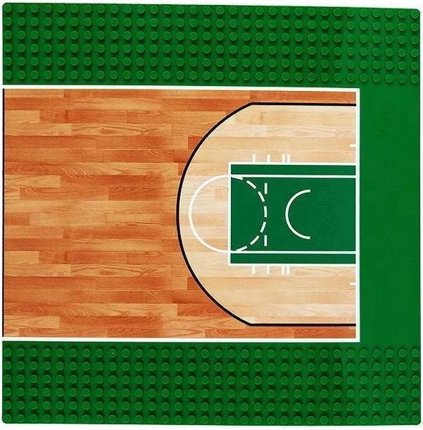 Produktbild Wange Baseplate Basketballfeld 32x32 Noppen