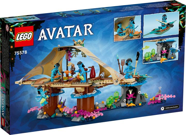 Actual product image LEGO The reef of the Metkayina (75578, LEGO Avatar)