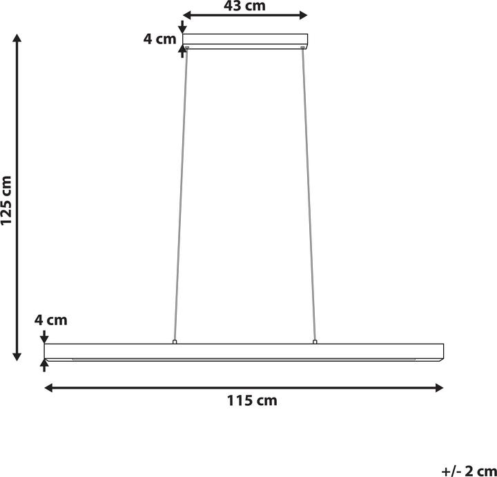 Produktbild Beliani Stewarts (3600 lm)