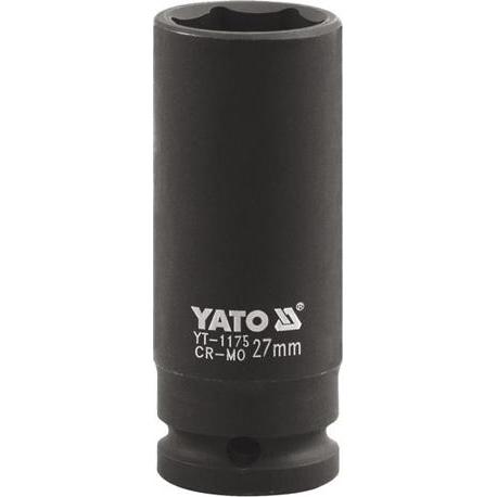 Yato, Chiave a bussola + esagonale, CALZA D'IMPATTO 1x32MM PROFONDA (1")