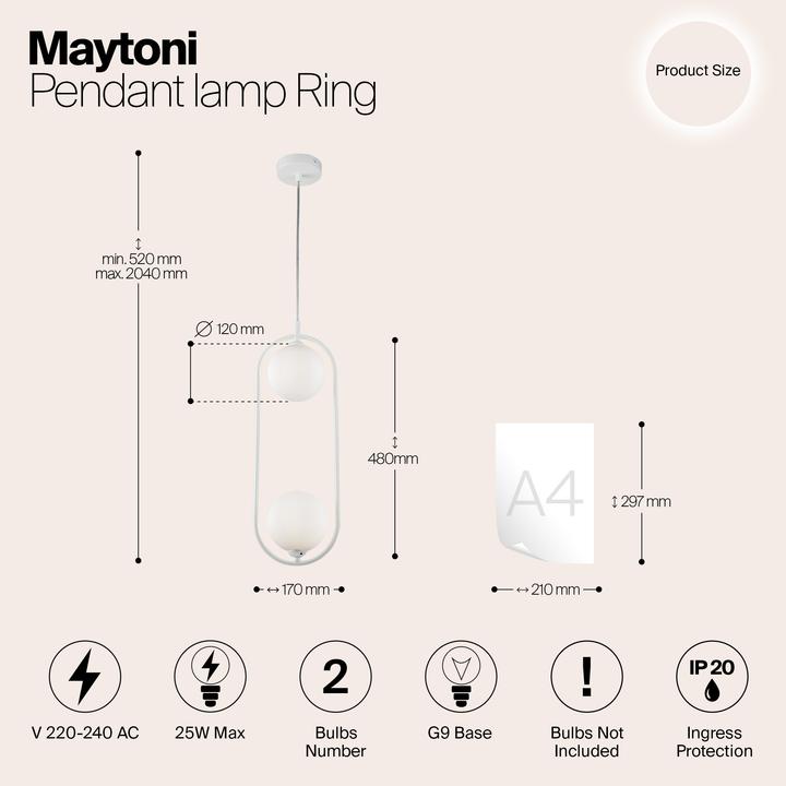 Produktbild Maytoni Ring (G9)