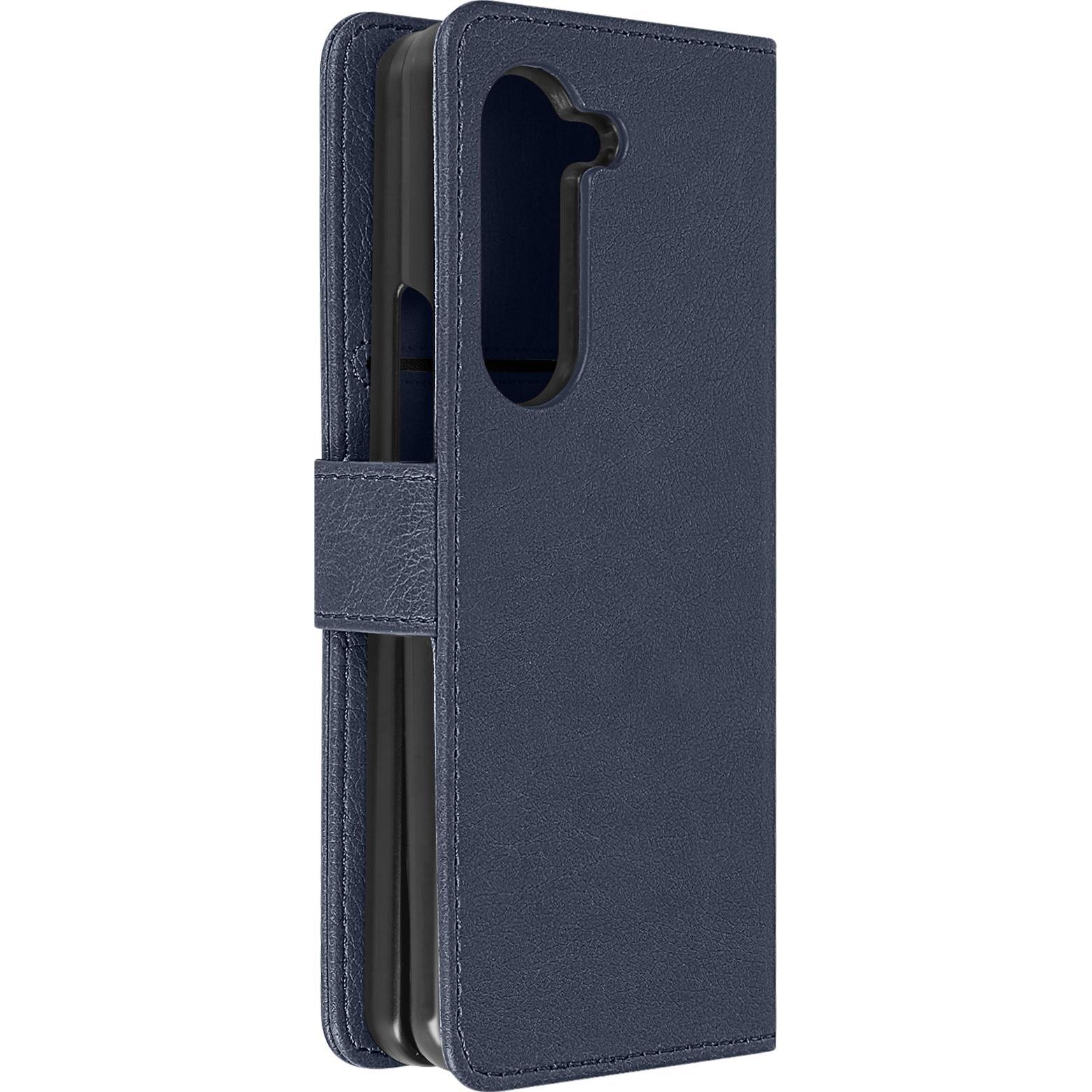 Thumbnail - Avizar Chesterfield Series (Samsung Galaxy Z Fold5), Smartphone Hülle, Blau