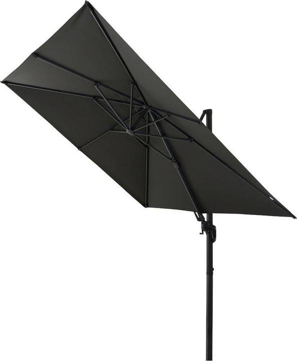 Actual product image Siena Garden Elio N+ cantilever parasol anthracite/anthracite 300 x 300 cm (3 m)