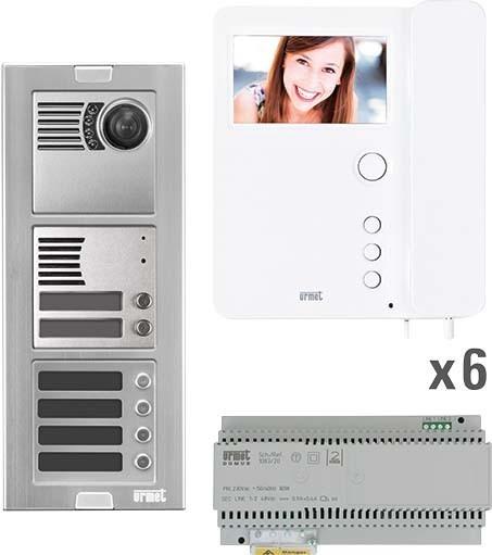 Image du produit Grothe Kit vidéo 6 WE V-2V-MIH-SS2-06WE