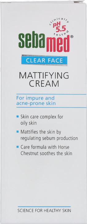 Actual product image Sebamed Clear Face Mattifying (50 ml, Day cream)