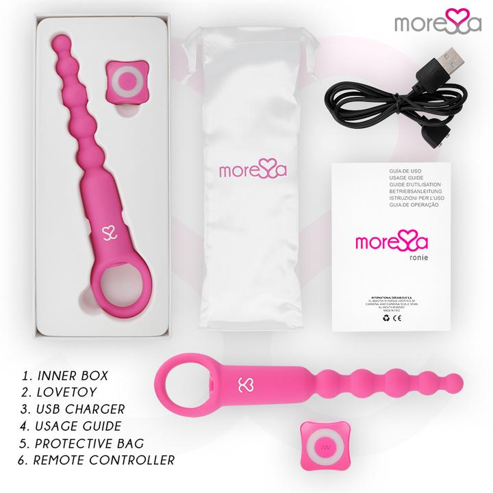 Image du produit Moressa Ronie Télécommande Anal Pleasure Pink