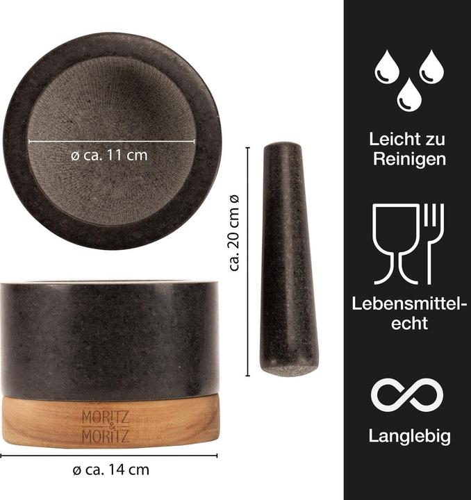 Actual product image Moritz & Moritz Mörser mit Stössel