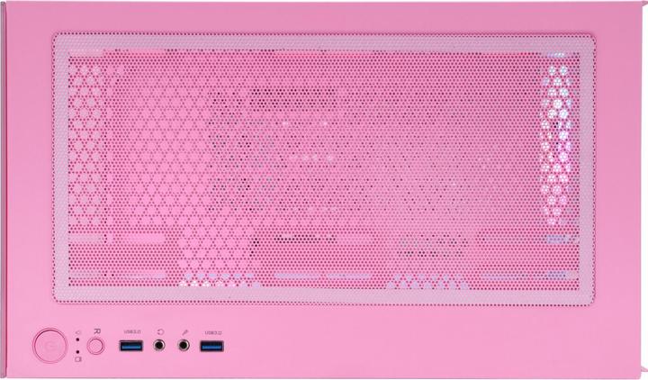 Actual product image Thermaltake View 170 TG ARGB (rosa, Tempered Glass x 2) (mATX, Mini-ITX)