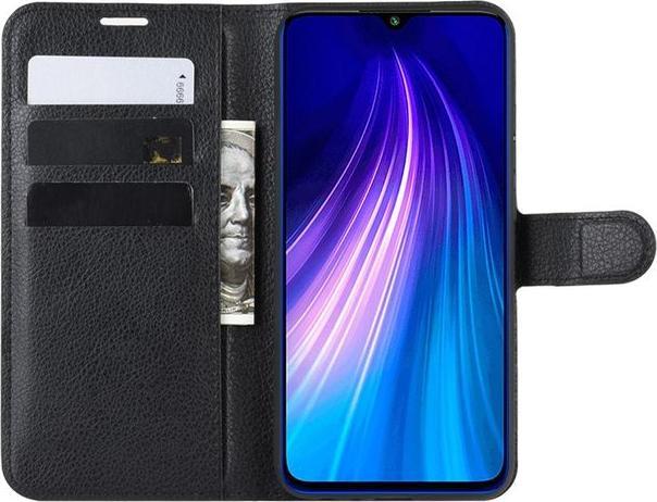 Image du produit MU Classic Série de couvertures de livres en cuir litchi (Xiaomi Redmi Note 8)