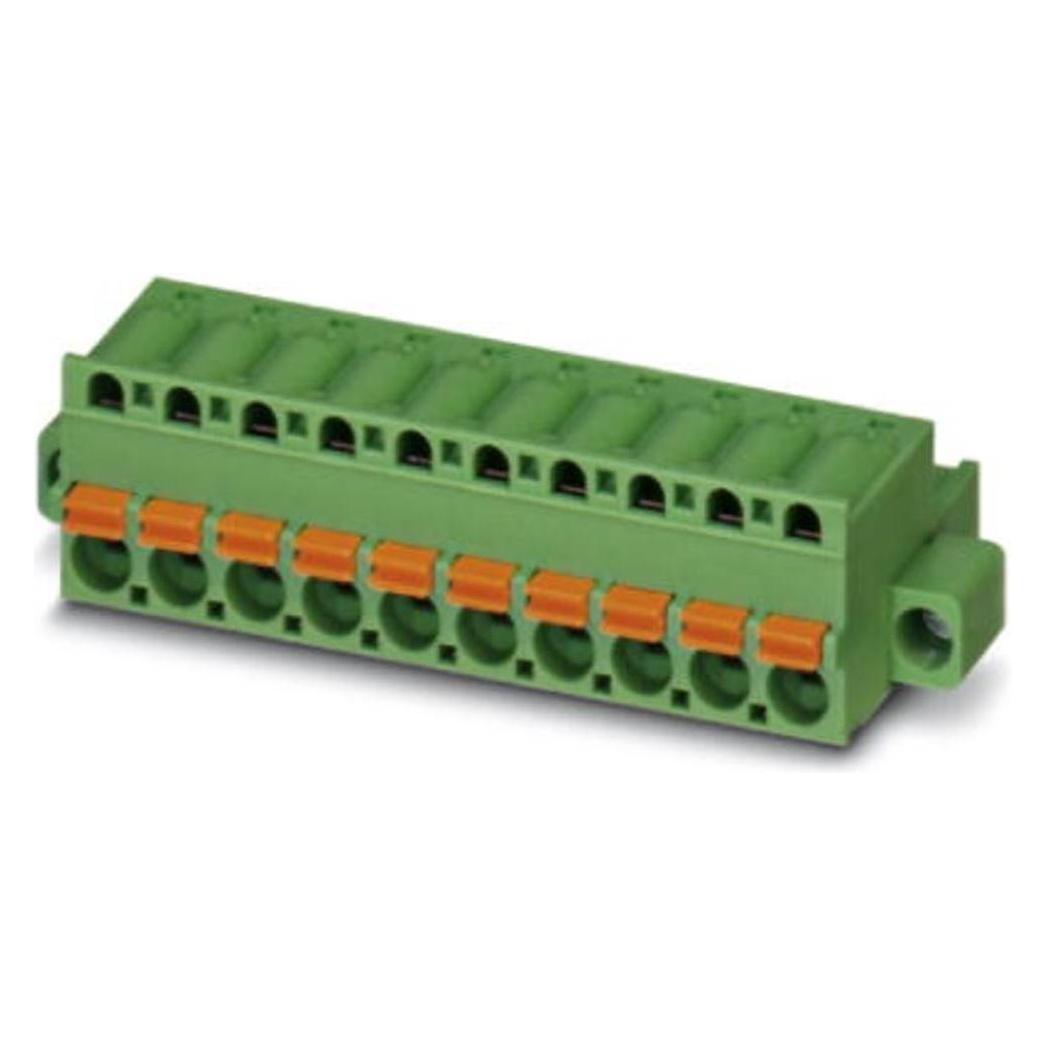 Phoenix Contact Contactdoosbehuizing kabel 1910623 Afstand: 5,00 mm 50 st., Kabels + Stekkers, Groen
