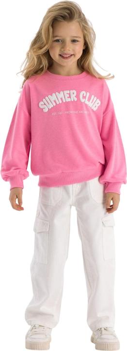 Produktbild Minoti Sweatshirt Mädchen Rundhalsausschnitt Fleece (134)