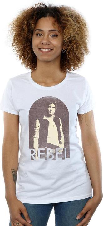 Immagine prodotto Star Wars Han Solo Rebel Maglietta Donna (XXL)