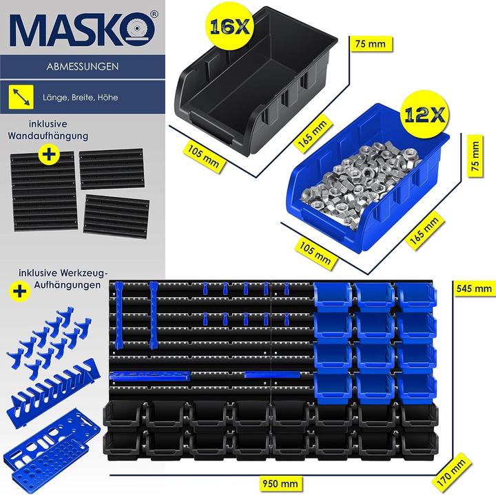 Actual product image Masko Wall shelf