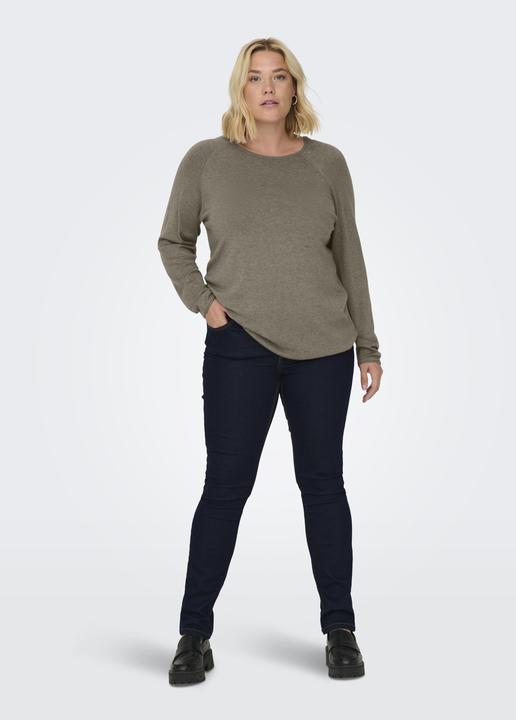 Image du produit Only Pull uni en maille curvy (M)