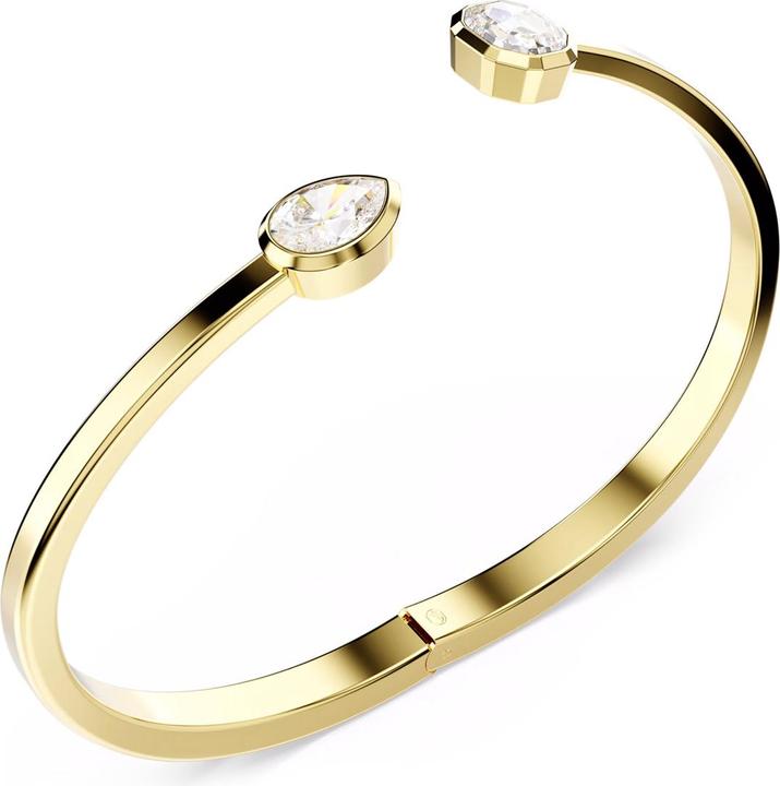 Image du produit Swarovski Imber Armreif Verschiedene Schliffe Weiss Gold (18 cm, Métal Swarovski)