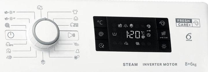 Actual product image Whirlpool FWDG 861483E WV EU N Washer Dryer Freestanding Front Loader D (6 kg, Left)