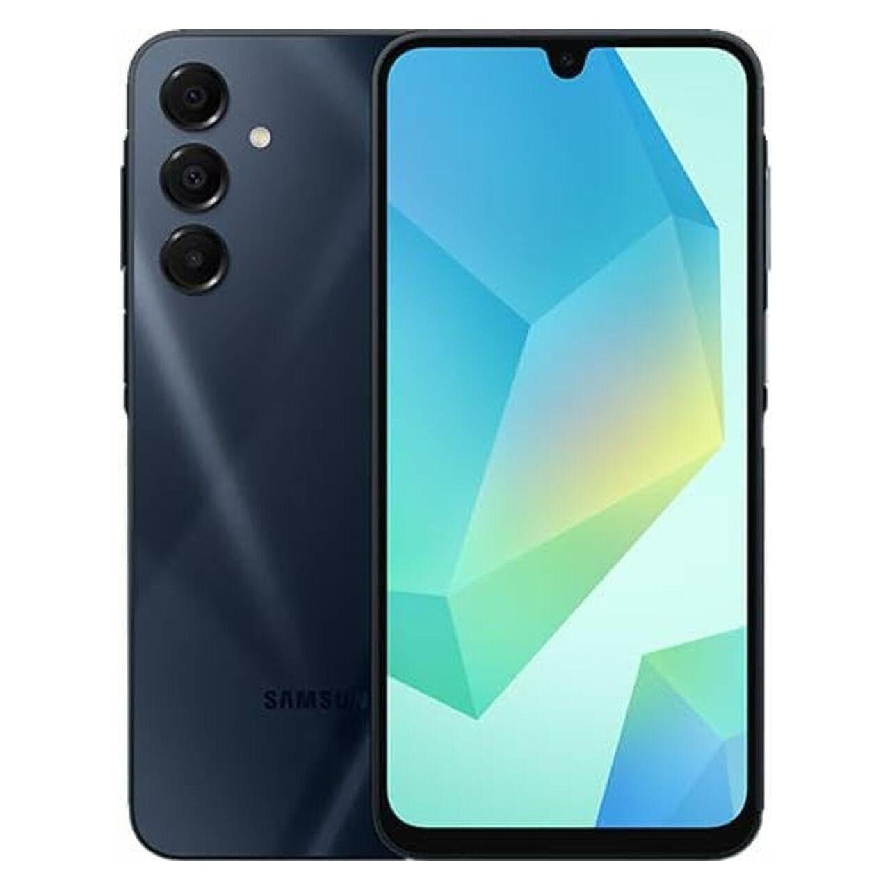Samsung Galaxy A16 Enterprise Edition (128 GB, Midnight Blue, 6.70", Dual SIM, 4G), Smartphone, Blau