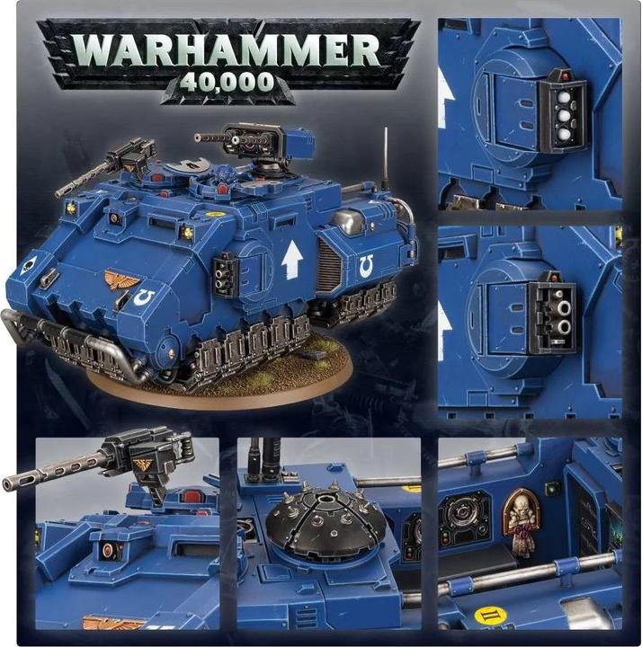 Immagine prodotto Games Workshop Warhammer 40k - Space Marine Primaris Impulsor (Materiale sintetico)