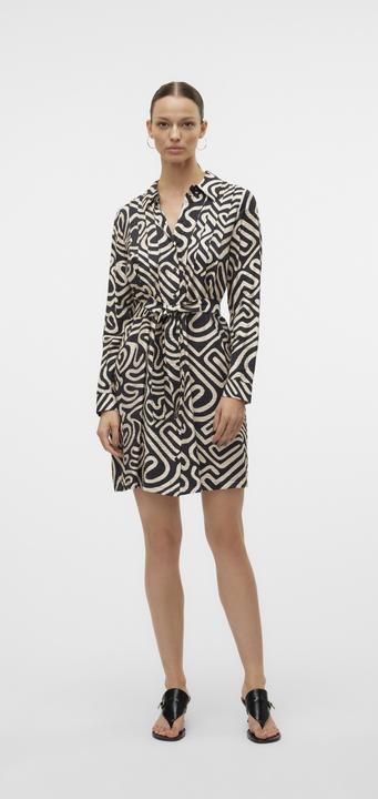 Produktbild Vero Moda VMVIGDIS Langes Kleid Hemdblusenkleid (M)