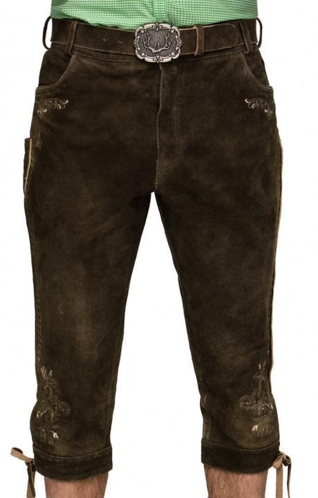 Image du produit Stockerpoint Lederhose Kniebund incl. Gürtel SIGMAR4 bison gespeckt (46)