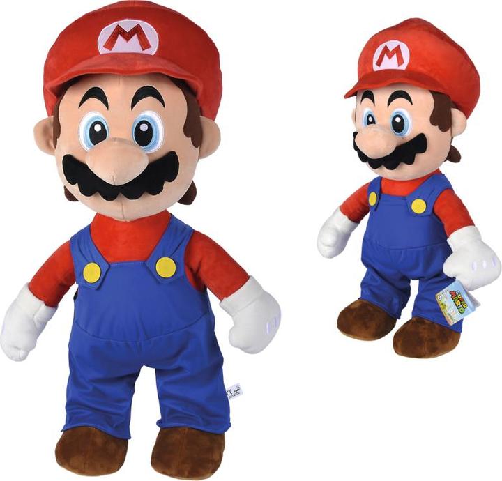 Immagine prodotto Simba Peluche Mario SuMa, gigante (70 cm)