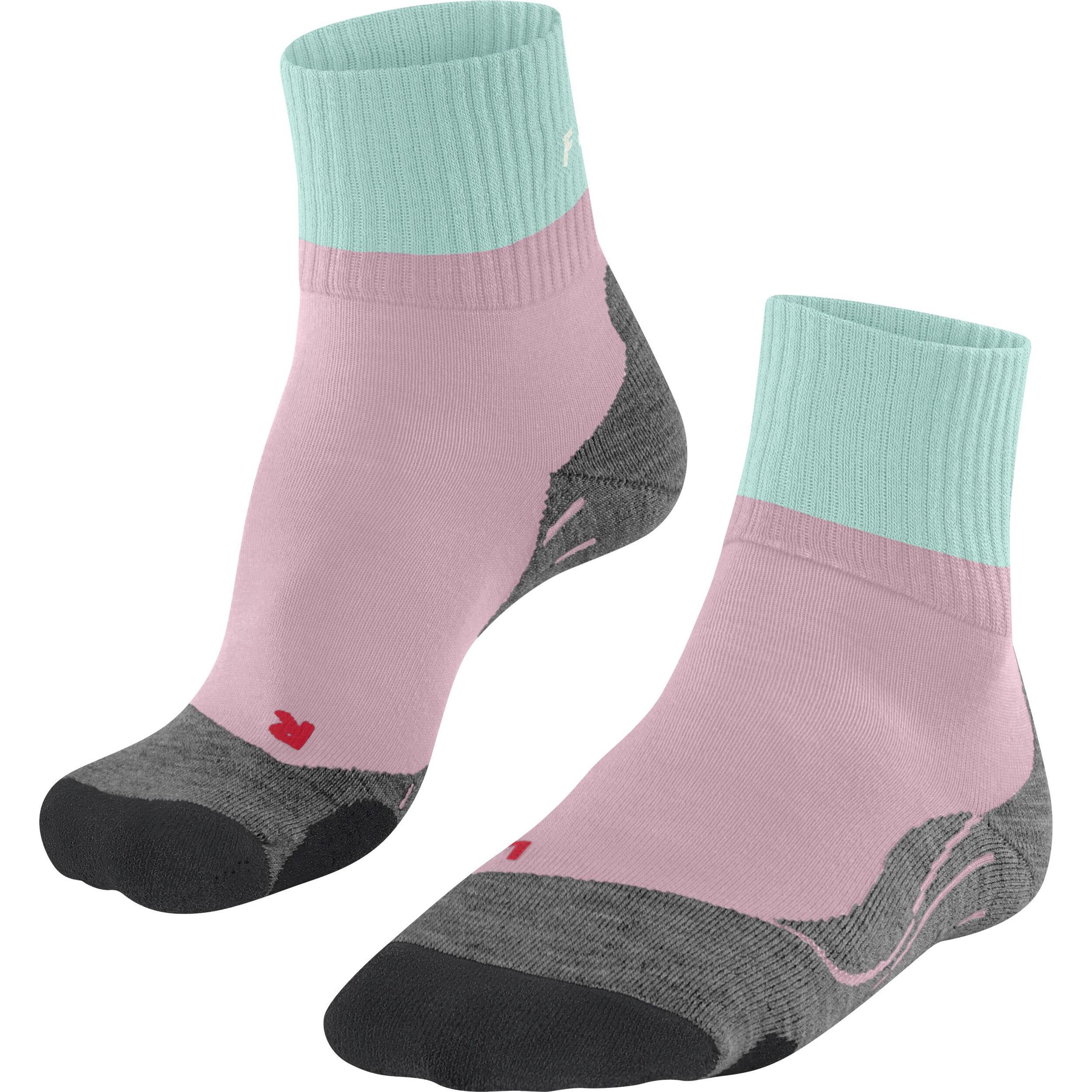 Falke, Damen, Sportsocken, TK2 Explore Short Damen Trekking (35 - 36), Rosa