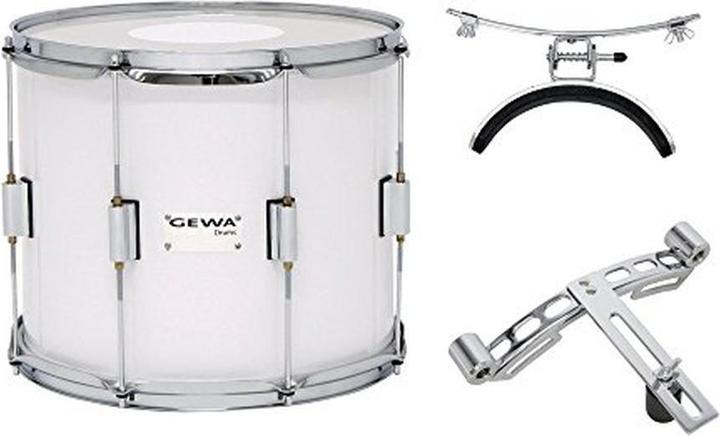 Gewa Marsdrum with birch shell, tuning hardware, Remo heads, accessories