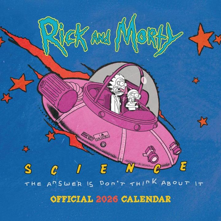 Image du produit Rick And Morty - Calendrier mural motif/style Carré