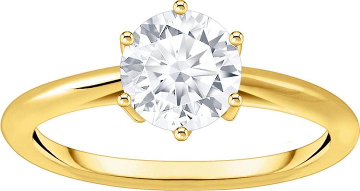 Immagine prodotto Thomas Sabo Anello con pietra bianca taglio brillante (56, 925 Argento)