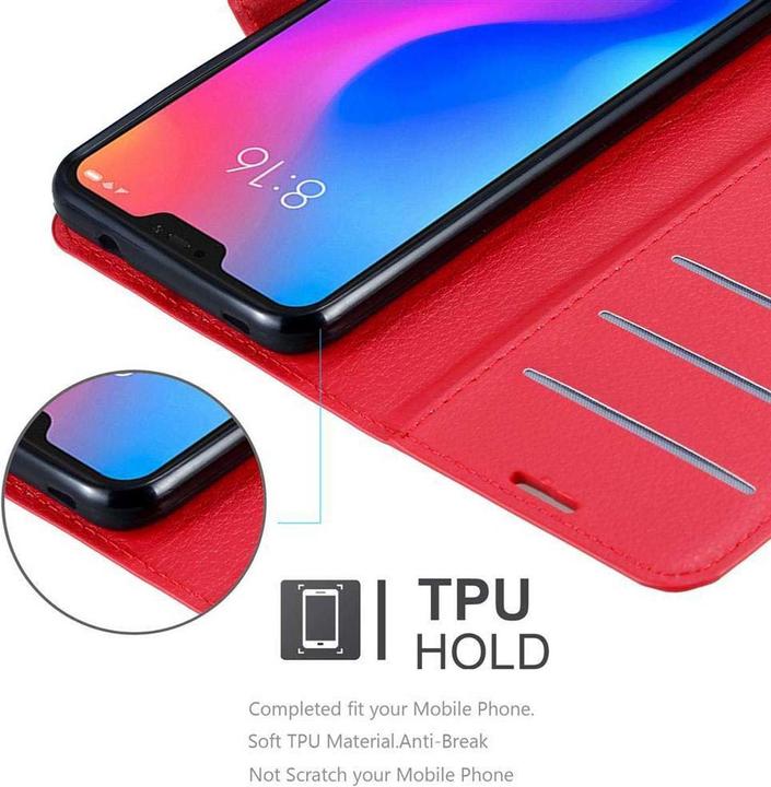 Image du produit Cadorabo Book avec fonction stand Cover (Xiaomi Redmi 6 Pro, Mi A2 lite)
