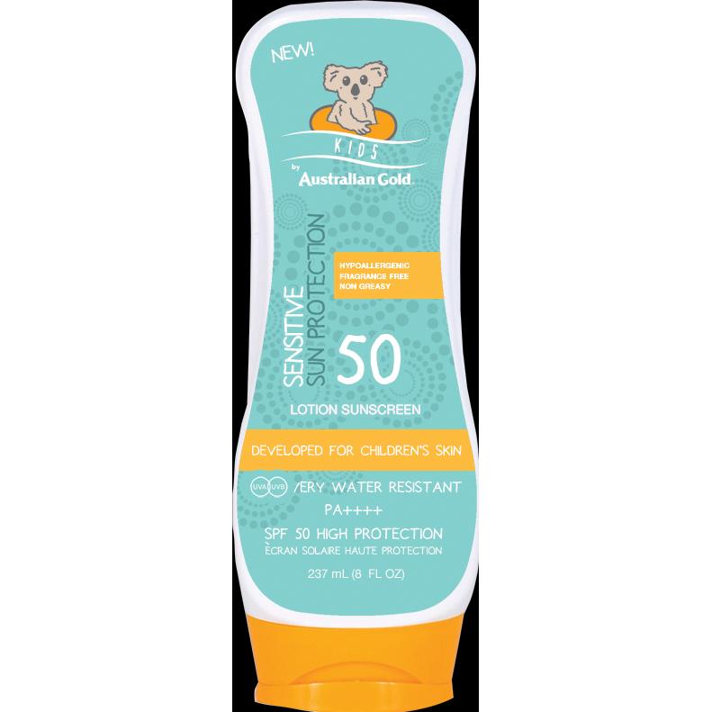 Thumbnail - Australian Gold, Sonnencreme, Sensitive Protection (Sonnenlotion, SPF 50, 237 ml)