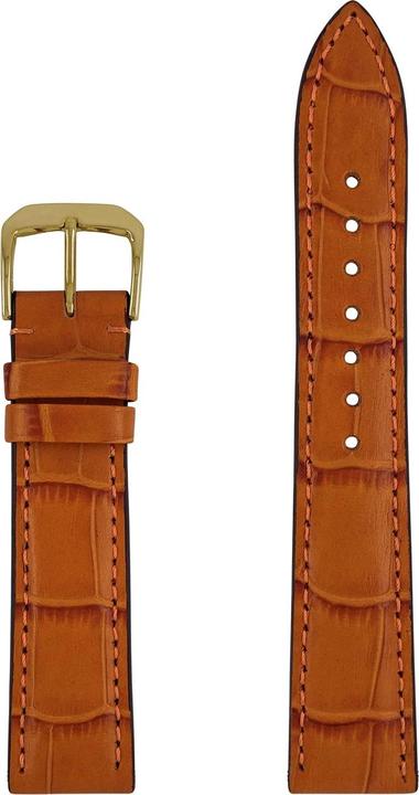 Zeppelin Leather strap brown 18 mm (18 mm, Leather)
