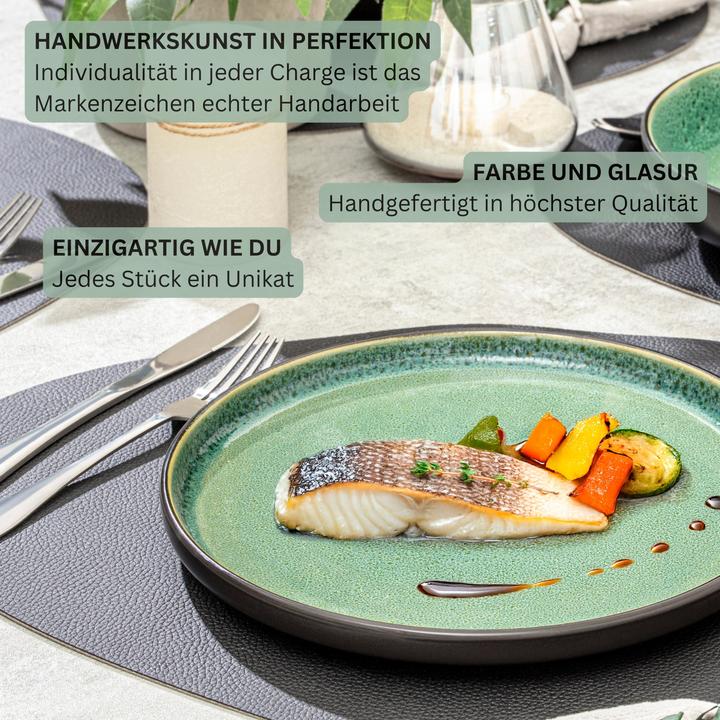 Produktbild Sänger Geschirr Speiseteller Set Greenwich (6 x, 27 cm)