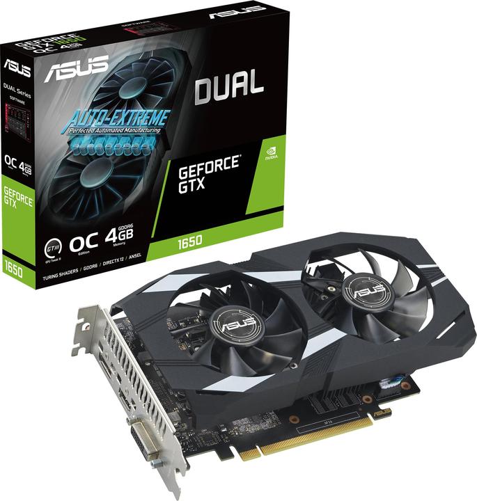 Produktbild ASUS Dual GeForce GTX 1650 OC (4 GB)