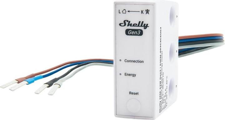 Actual product image Shelly 3EM-63T Gen3