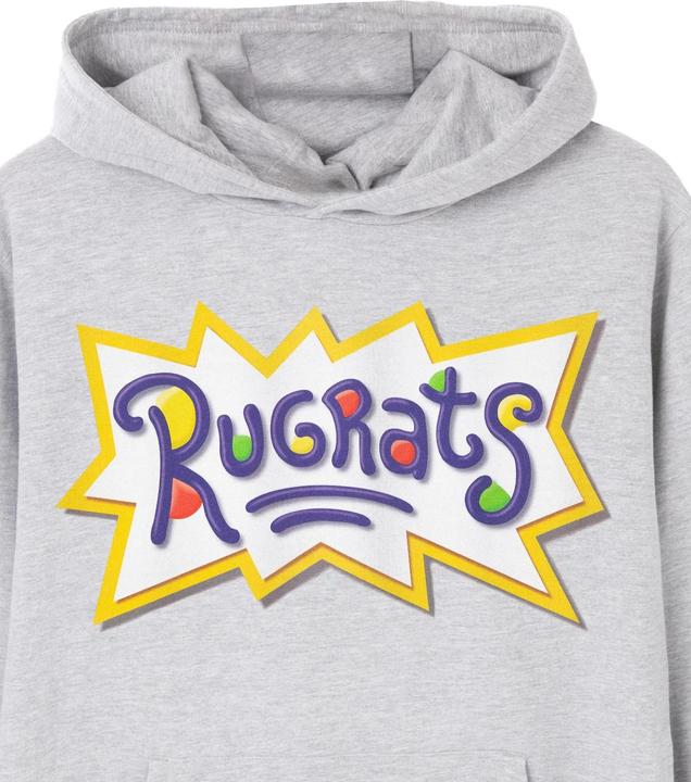 Immagine prodotto Rugrats Classic Felpa con Cappuccio Logo Uomo (L)