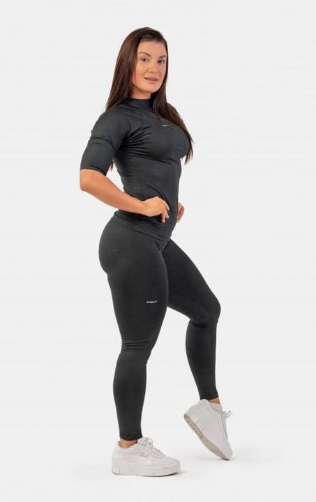 Image du produit Nebbia Leggings Python SnakeSkin taille haute 407 noir (XS)