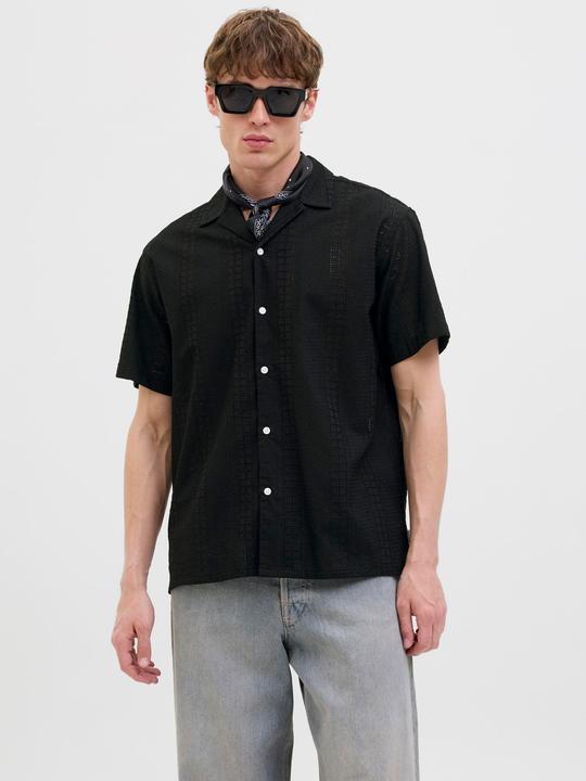 Produktbild Jack & Jones Jorsummer Luke Anglaise Resort Shirt Ss (M)