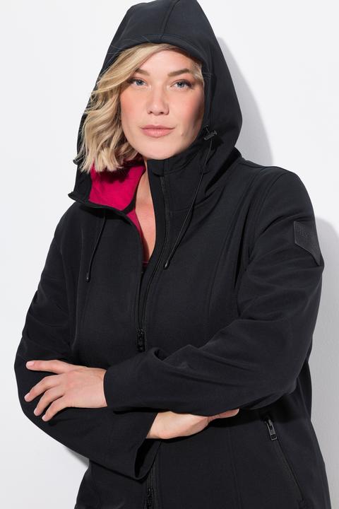 Produktbild Ulla Popken HYPRAR Long-Softshelljacke, wasserabweisend, A-Linie (42, 44)