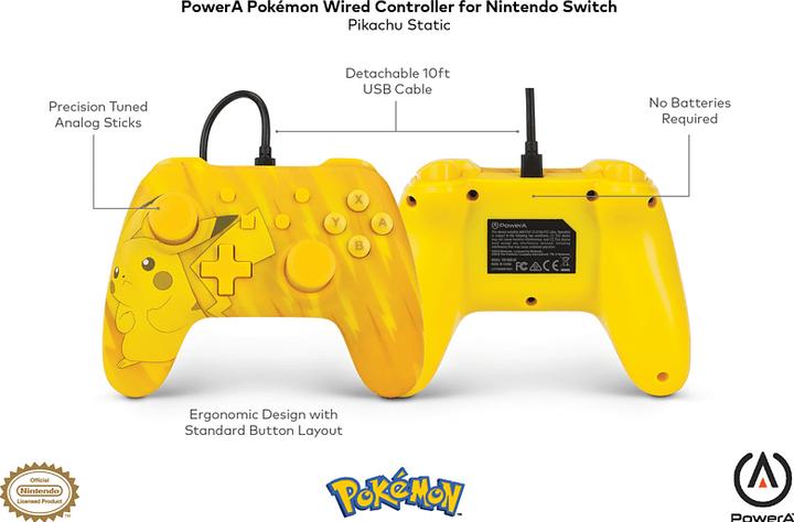 Produktbild PowerA Wired Controller Pikachu (Switch)