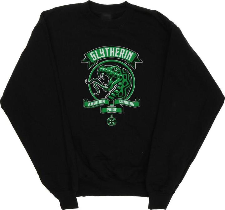 Actual product image Mens Slytherin Toon Crest Sweatshirt (3XL)