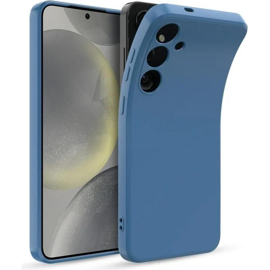Thumbnail - Screenguard Liquid Silicone Case Hülle (Samsung Galaxy S24+), Smartphone Hülle, Blau