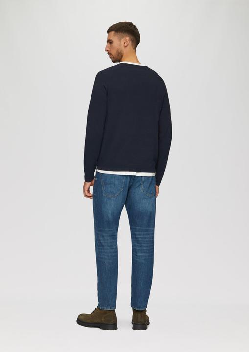 Produktbild s.Oliver Strickpullover Feinstrickpullover mit Raglanärmeln (XL)