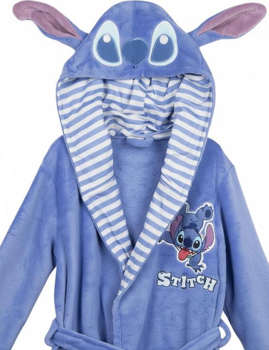 Produktbild Stitch Kinder-Morgenmantel Blau (140)