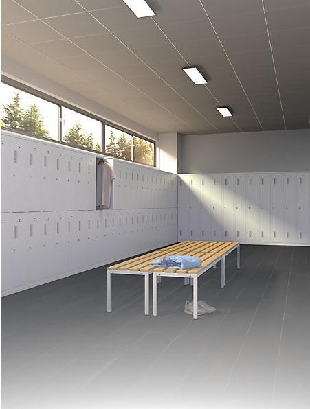 Produktbild eurokraft basic Spind, 6 Abteile, Breite 900 mm (90 cm, 180 cm)