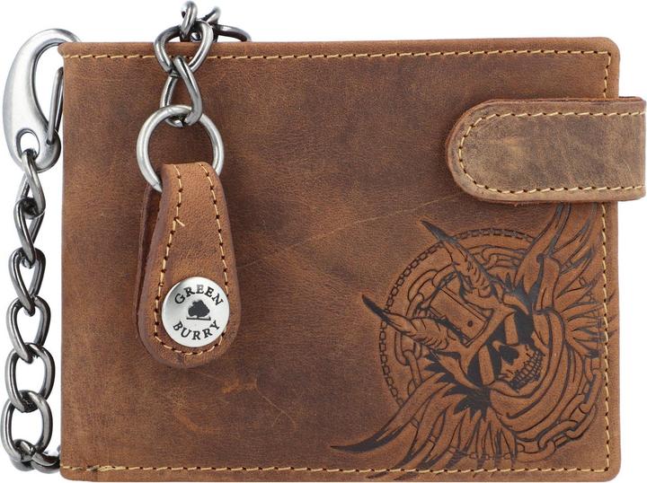 Actual product image Greenburry Vintage wallet leather 12 cm